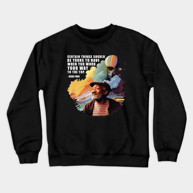 Redd Foxx Crewneck Sweatshirt by vectrus